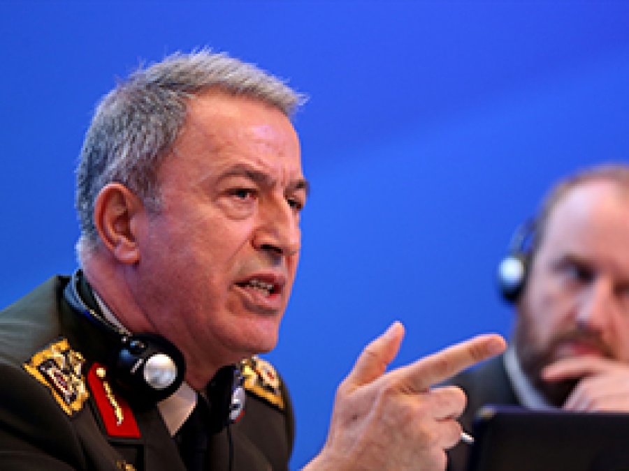 Hulusi Akar'dan Ermeni vekile sert tepki