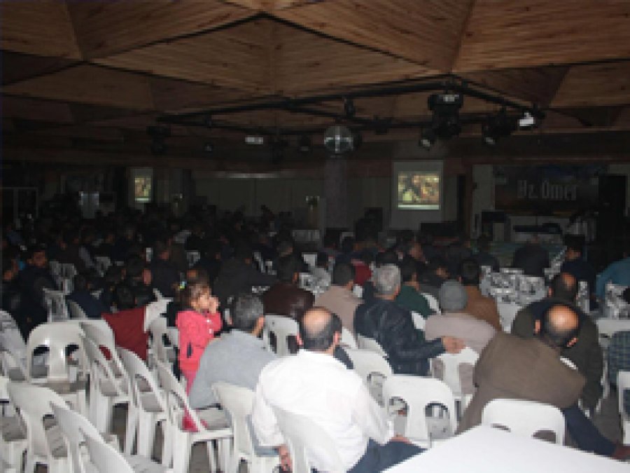 Mersin'de Hz. Ömer programı düzenlendi