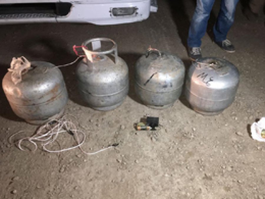 Bomba yüklü aracın görüntüleri ortaya çıktı