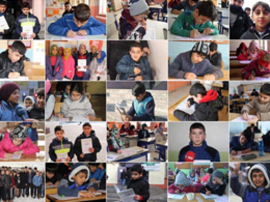 Meal sınavına katılan minikler gıpta ettirdi