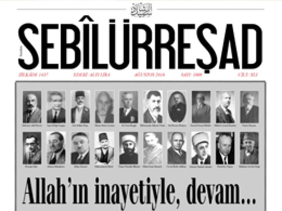 Sebilürreşad yeniden basılıyor