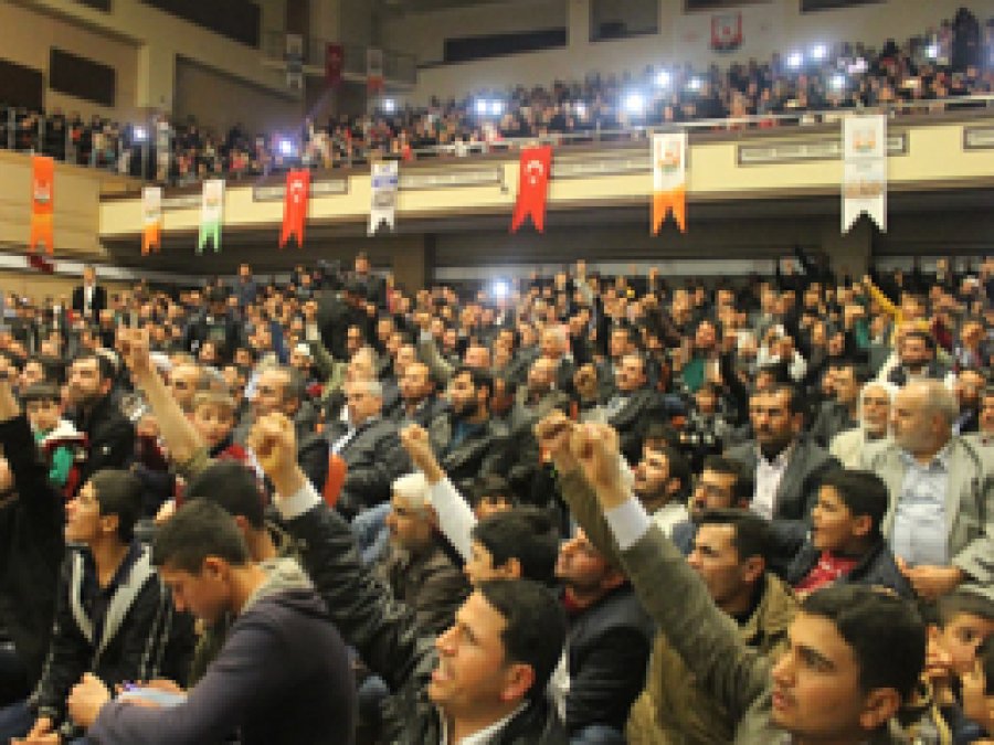 Urfa'da görkemli şehadet gecesi programı