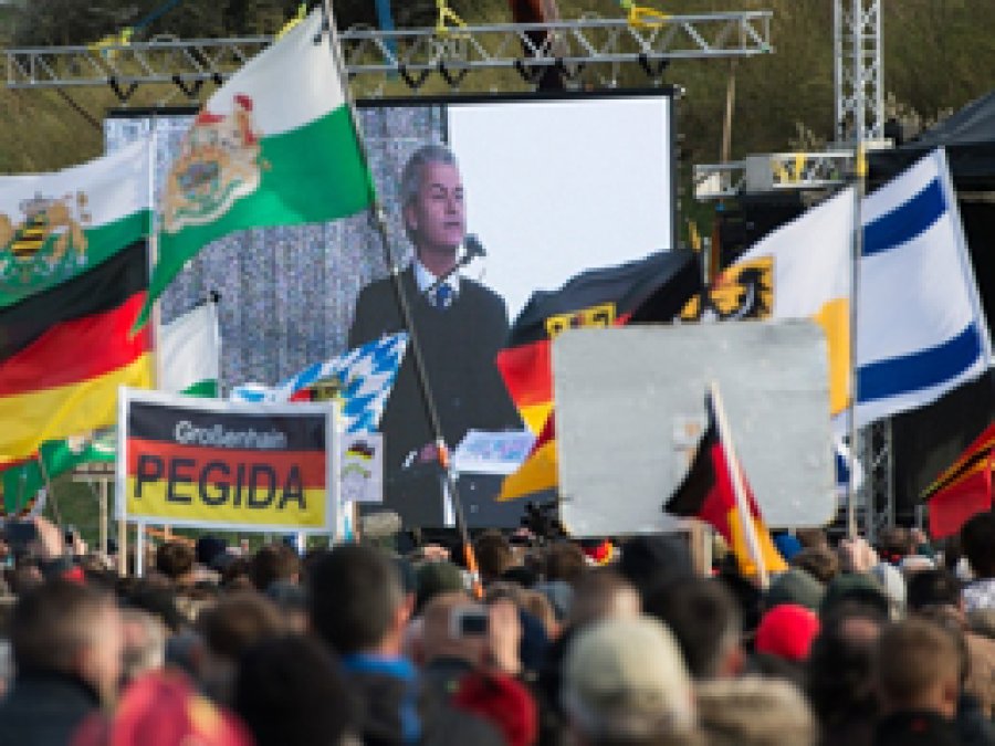 PEGIDA'dan Geert Wilders'e destek