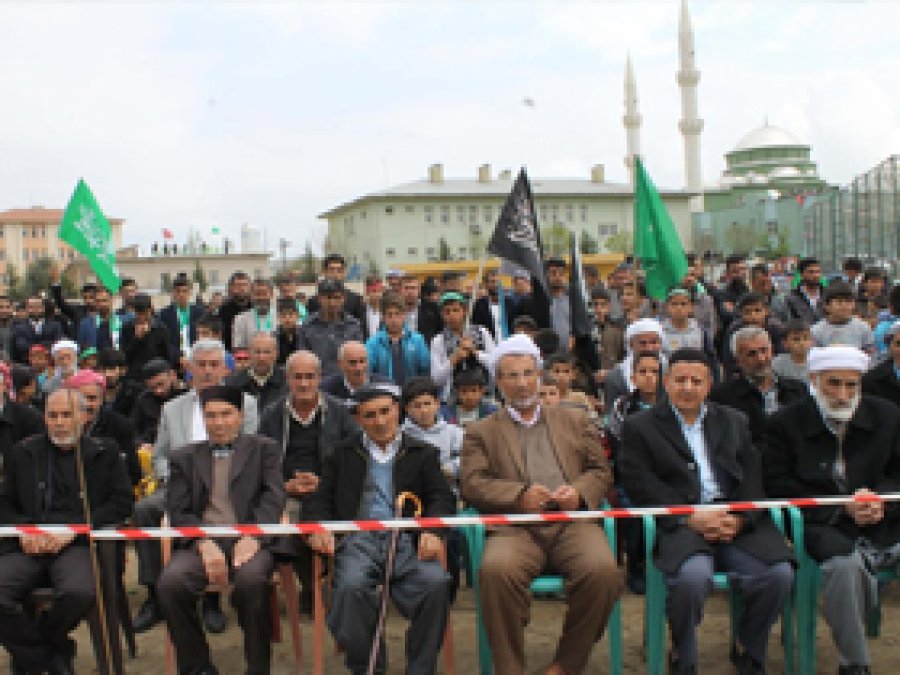 Dergüle köyünde Kutlu Doğum etkinliği