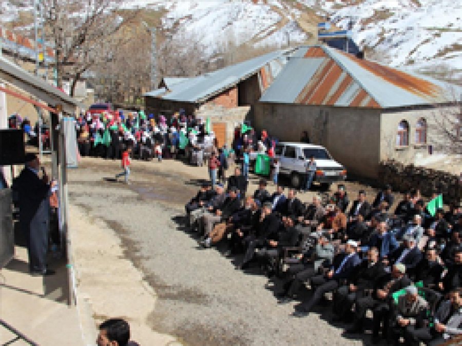Solhan Eşmetaş'ta Kutlu Doğum coşkusu