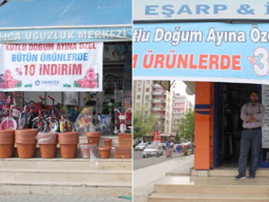 Diyarbakır'da Kutlu Doğuma özel indirim