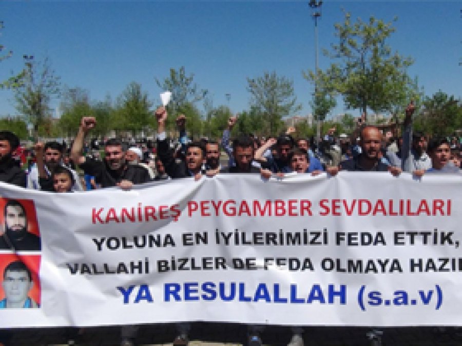 Diyarbakır'da Kutlu Doğuma insan seli