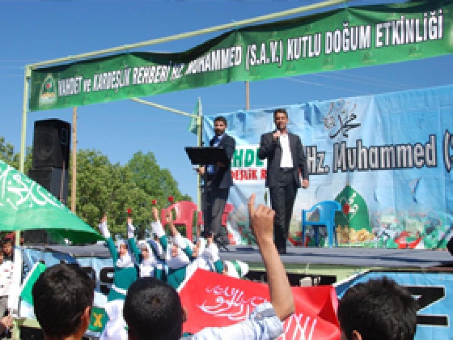 Dicle Dedeköyü'nde Kutlu Doğum etkinliği