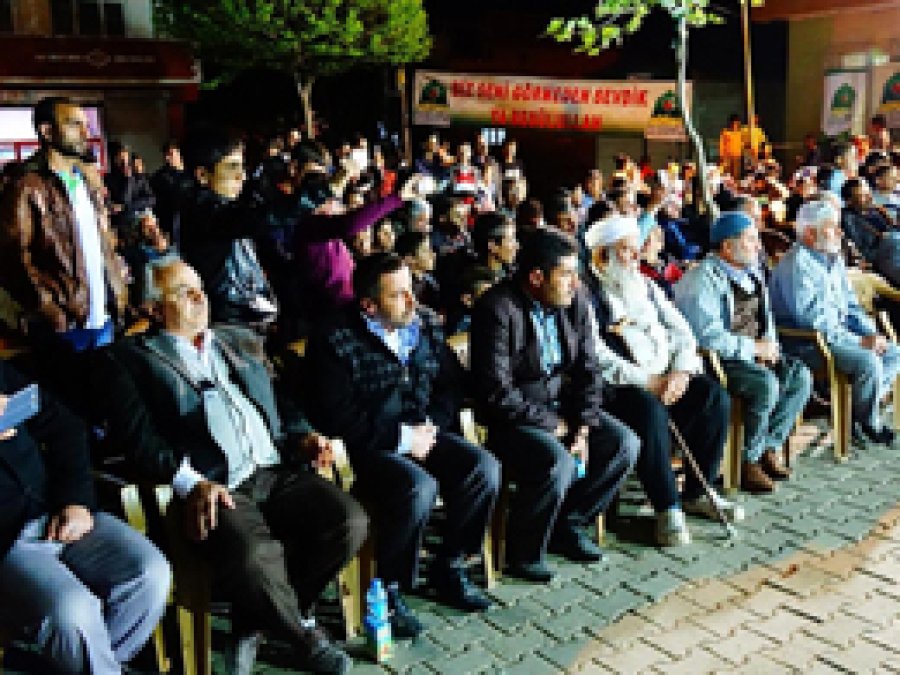 'Bir araya gelip peygamberi anlatmak çok güzel'