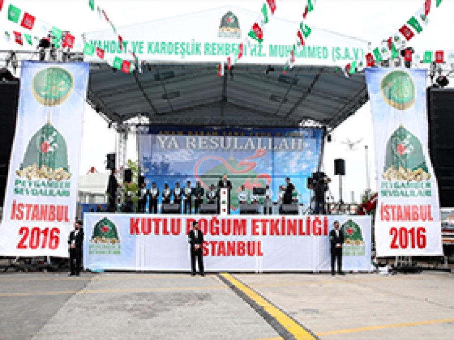 Kutlu Doğum etkinliğinde 14 maddelik bildiri