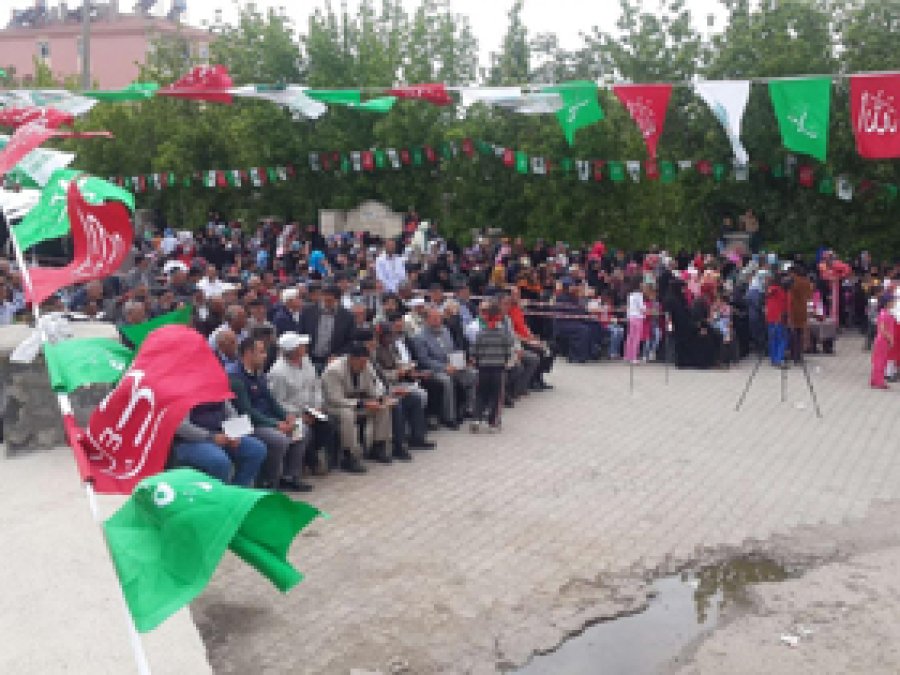 Yazıkonak'ta Kutlu Doğum etkinliği