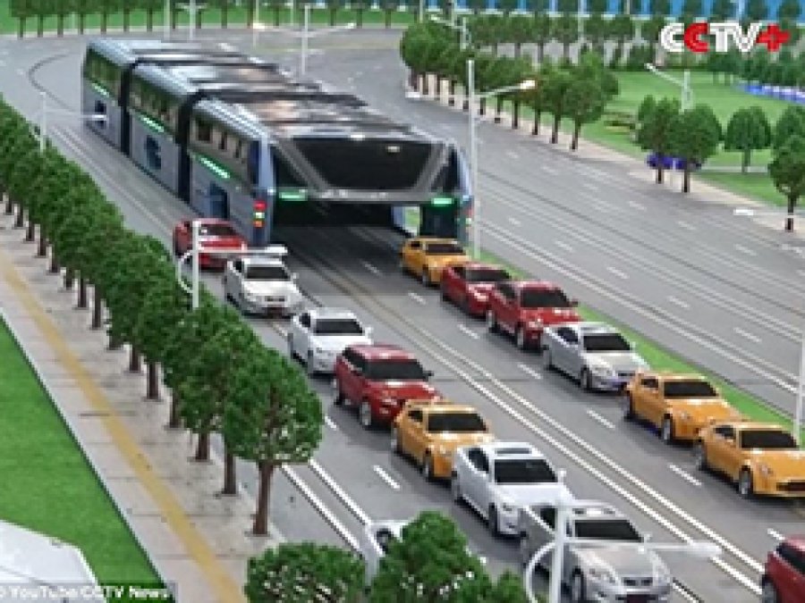 Trafiği etkilemeyen otobüs teknolojisi