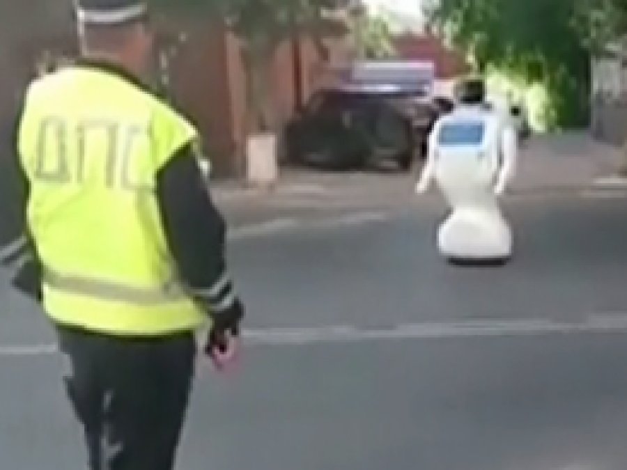 Robot laboratuvardan kaçtı