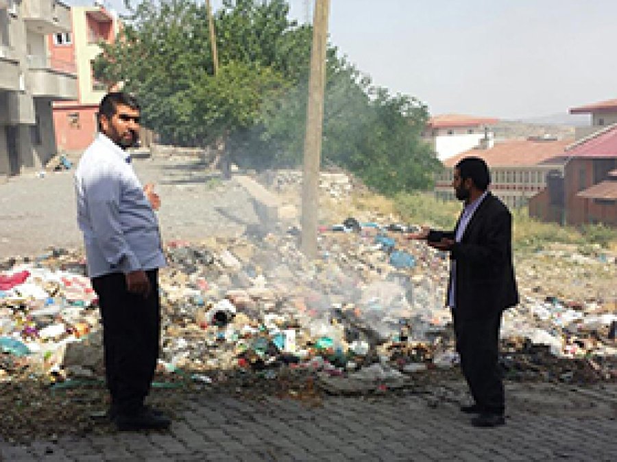 Şırnak halkının çöp ve susuzluk isyanı
