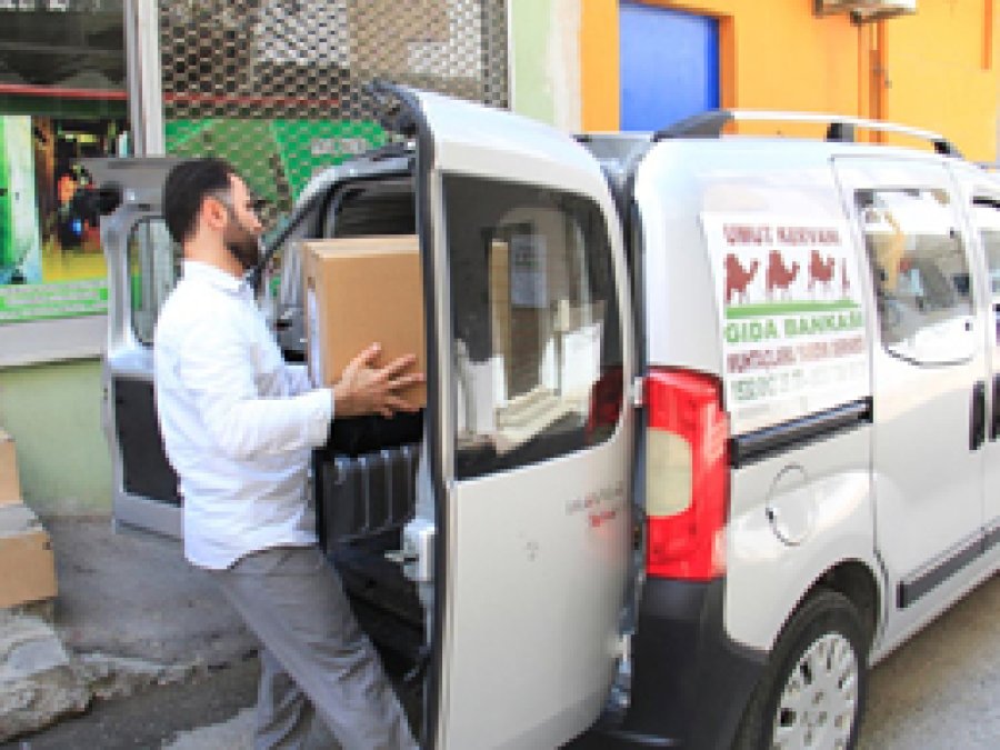 Bursa Umut Kervanı'ndan Ramazan yardımı