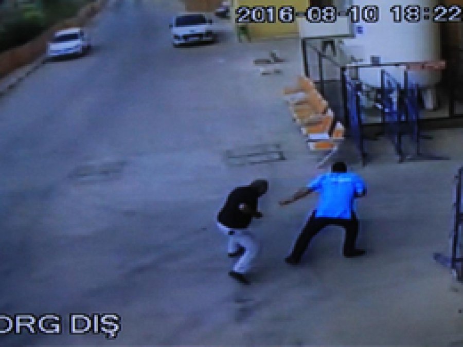 Kızıltepe’deki patlama anı kamerada