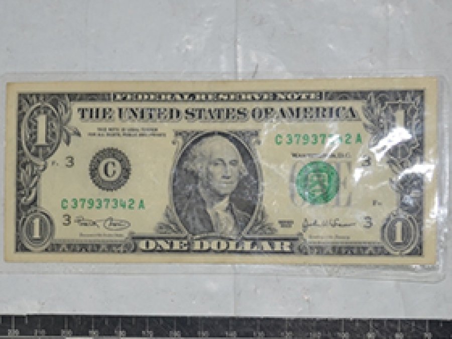 PKK operasyonunda bir dolar bulundu