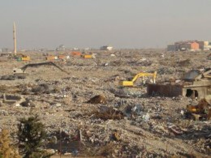 Nusaybin'deki yıkımdan geriye kalanlar