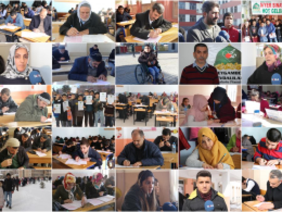 200 bin kişi Siyer Sınavında ter döktü