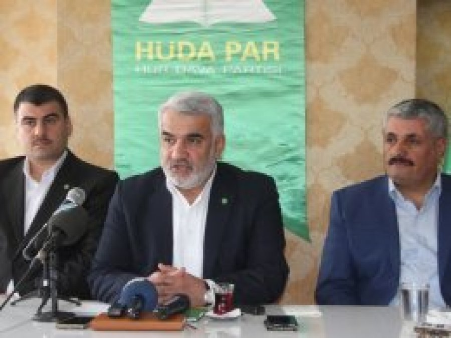 HÜDA PAR bir tabela partisi değildir