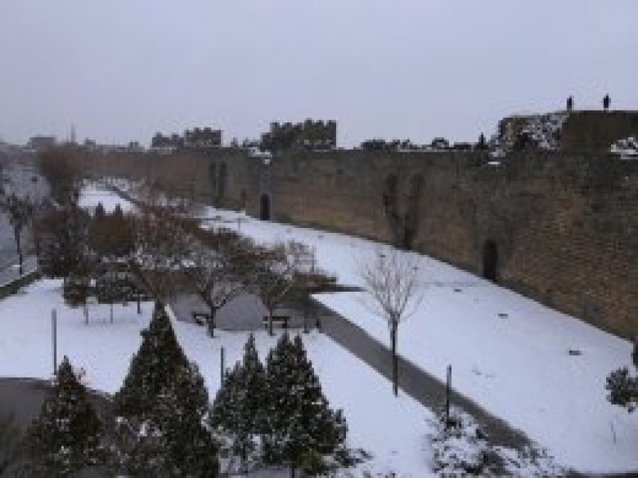 Diyarbakır'da kar izni