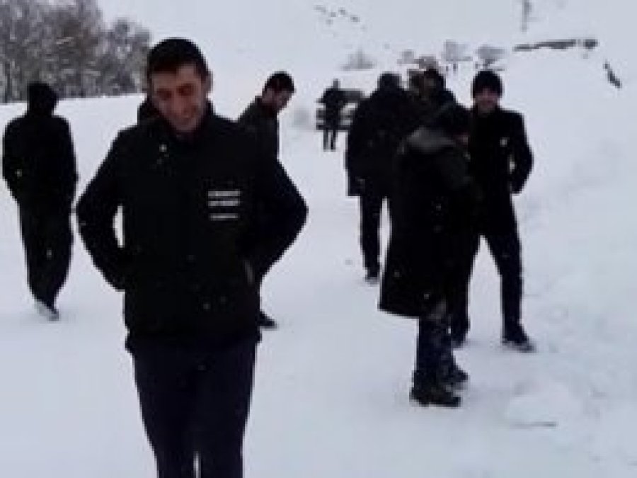 Siyer sınavından dönerken mahsur kaldılar