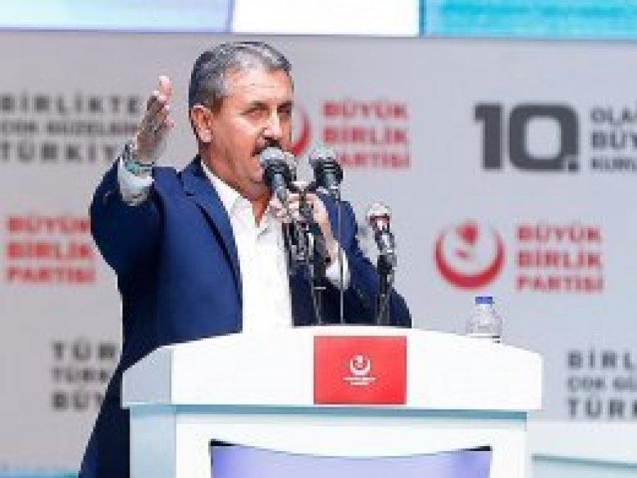Destici, yeniden genel başkan seçildi