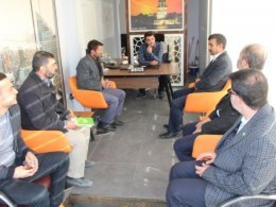 HÜDA PAR'dan Kahta’da esnaf ziyareti