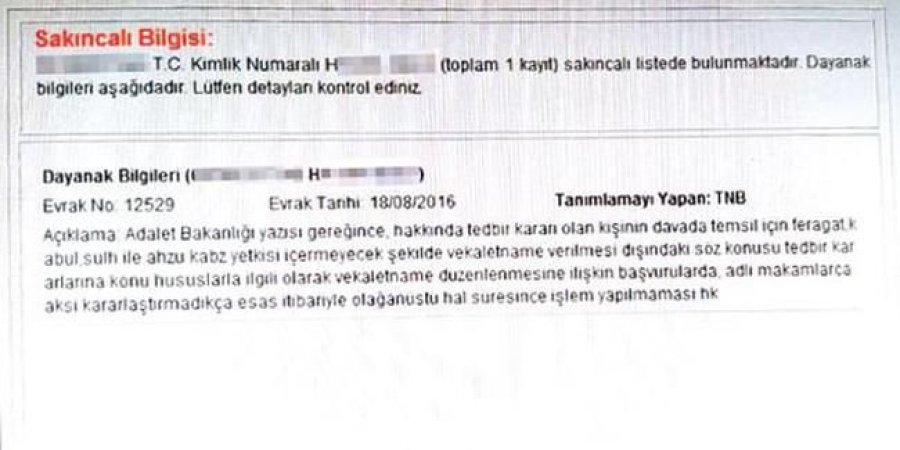 Öğretmene 'fişlenme' şoku