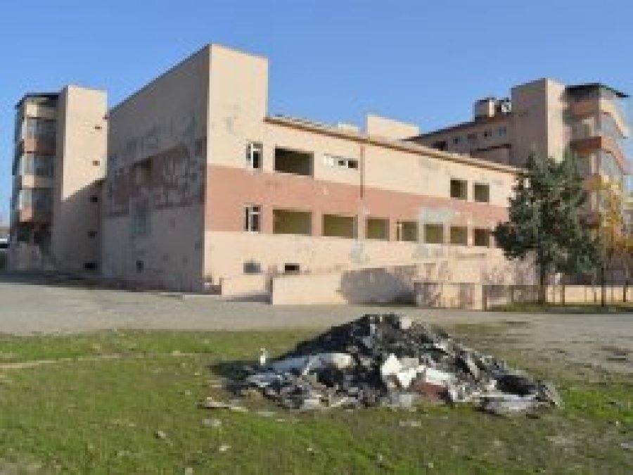 6-7 Ekim'de tahrip edilen hastane harabeye döndü