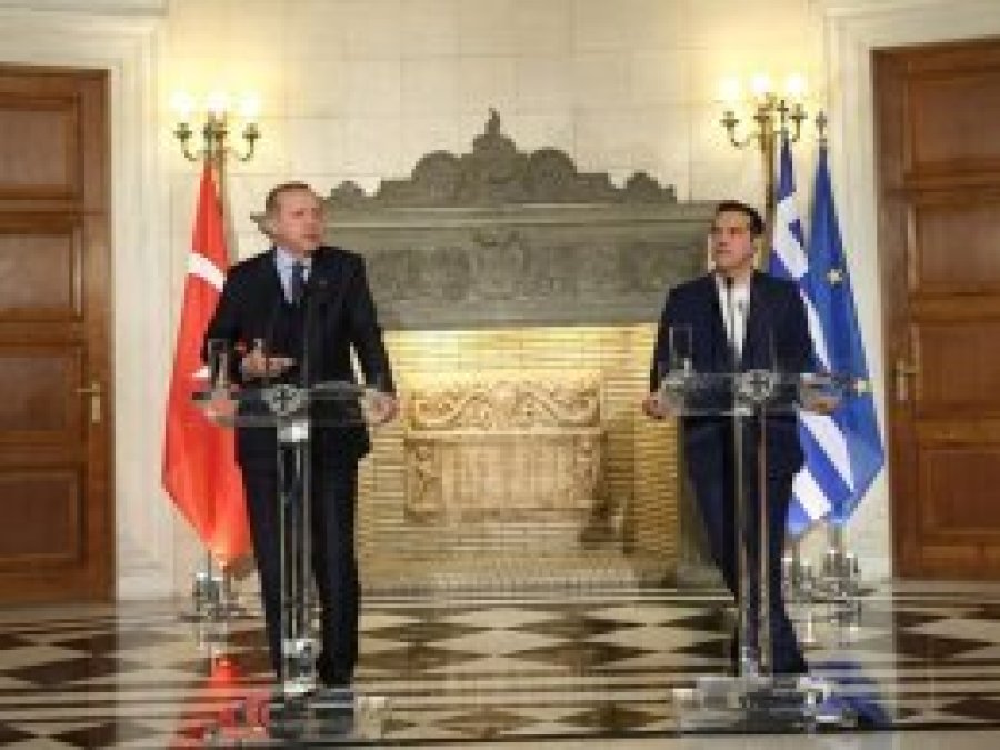 Erdoğan ve Çipras'tan basın açıklaması