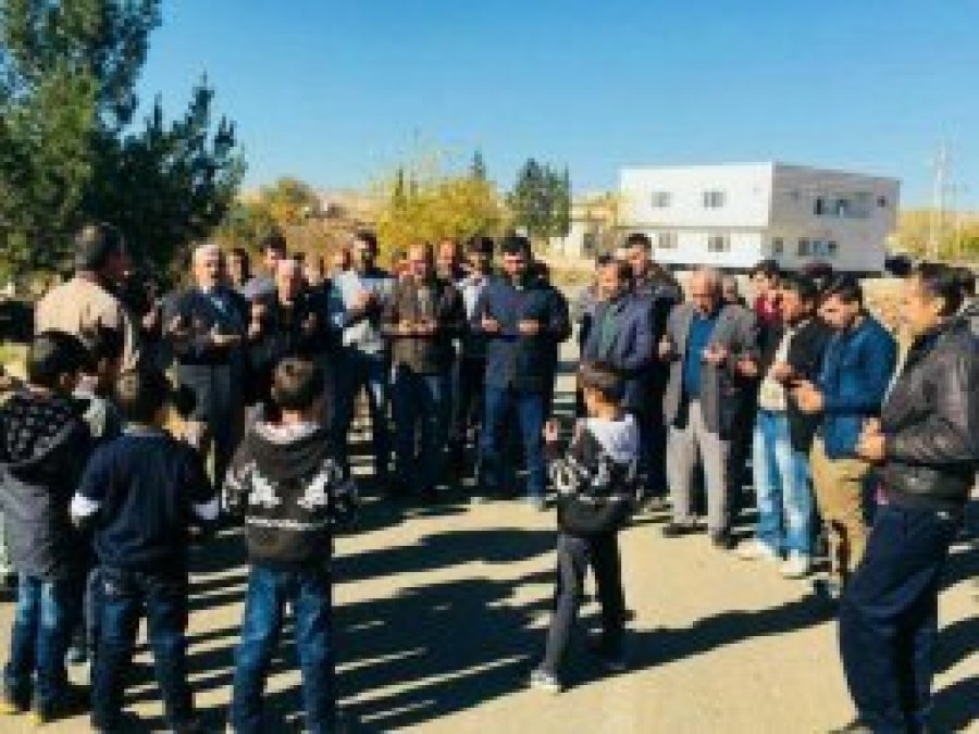 Şırnaklı köylüler ABD ve siyonistleri telin etti