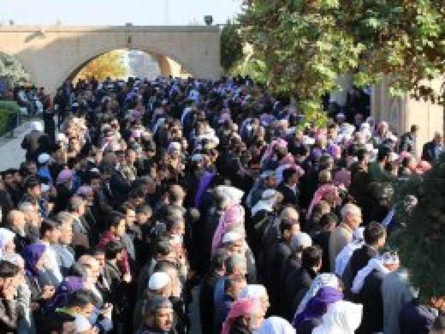 Katledilen Filistinliler için gıyabi cenaze namazı kılındı