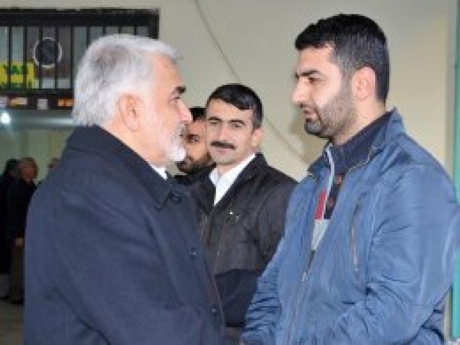 Yapıcıoğlu, Turgut ailesine taziye ziyaretinde bulundu