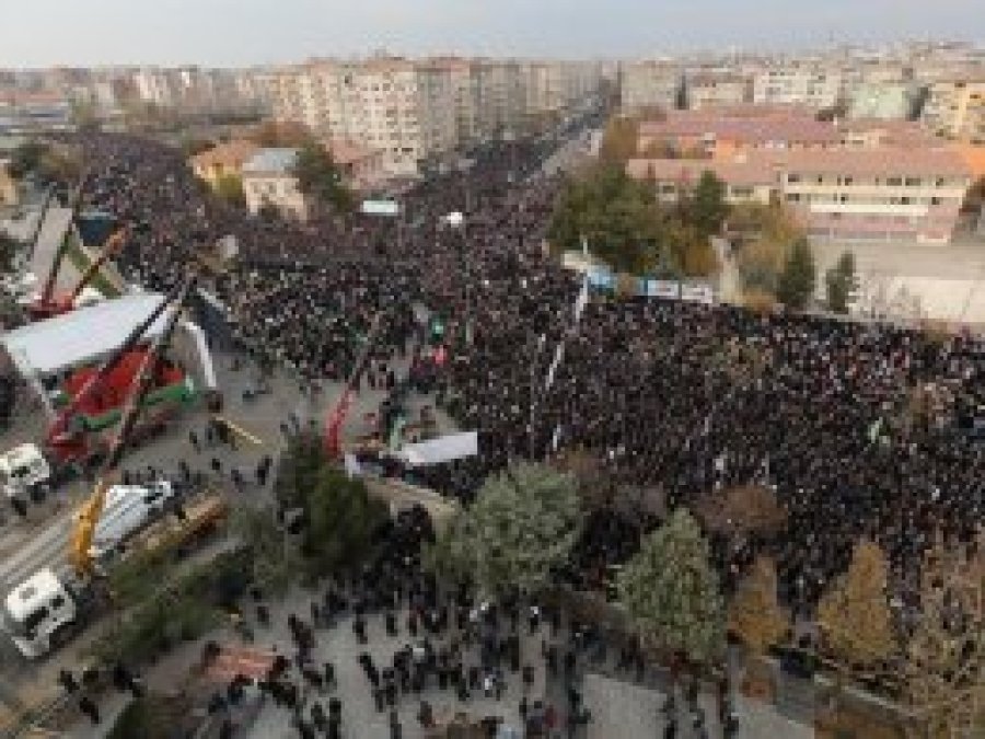 HÜDA PAR'dan Diyarbakır'da Kudüs mitingi