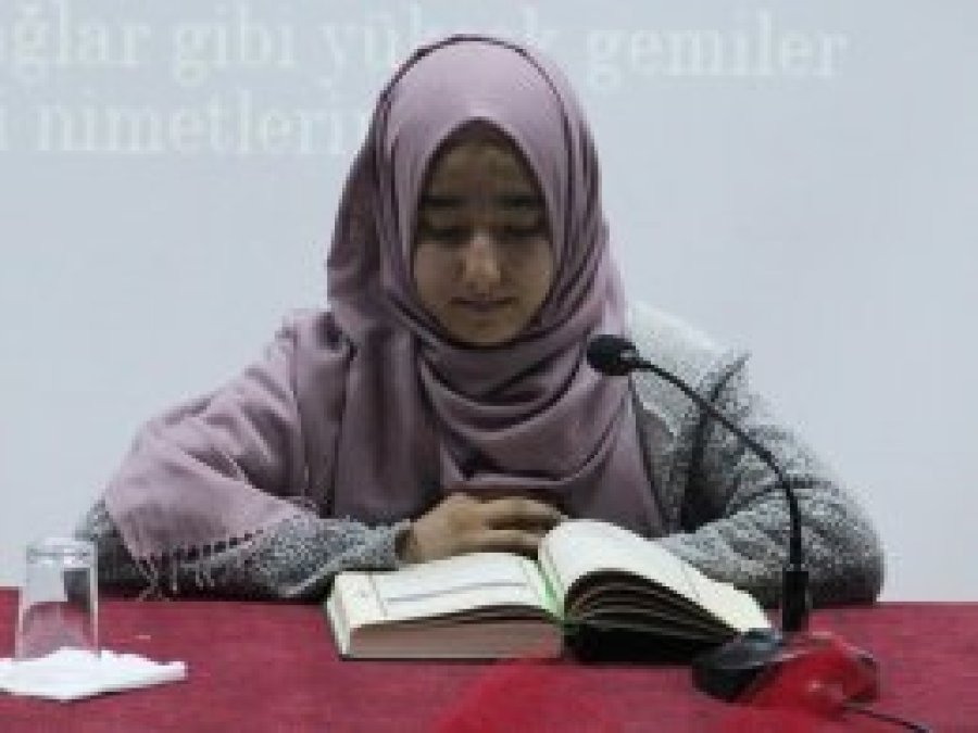 Van'da imam hatipler arası Kur'an-ı Kerim okuma yarışması