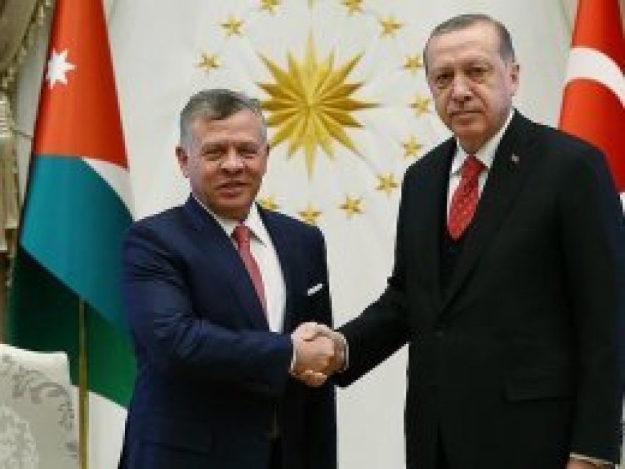 Erdoğan, Kral Abdullah ile Kudüs'ü görüştü