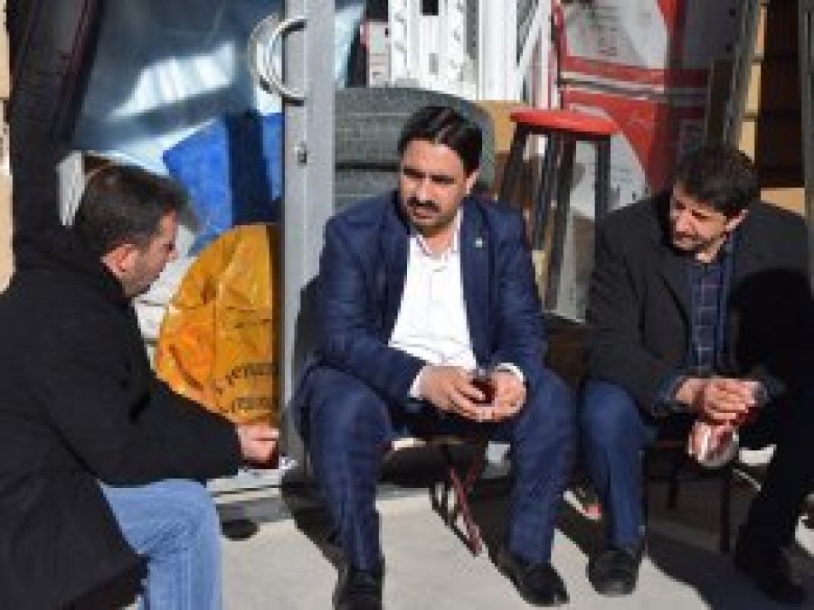 Malatya HÜDA PAR'dan esnaf ziyareti