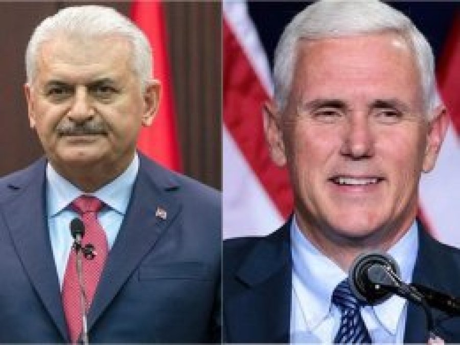 Başbakan Yıldırım ile Pence görüştü