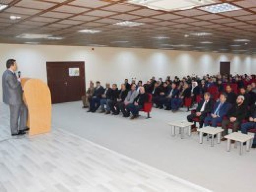 Kaymakam din görevleriyle bir araya geldi