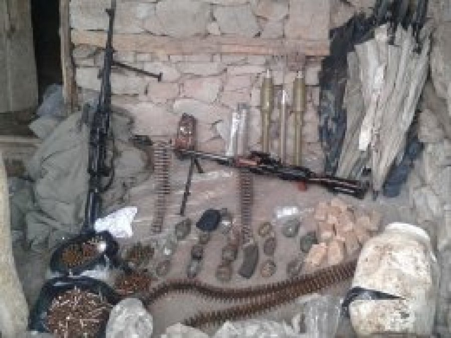 PKK'ye ait silah deposu ele geçirildi