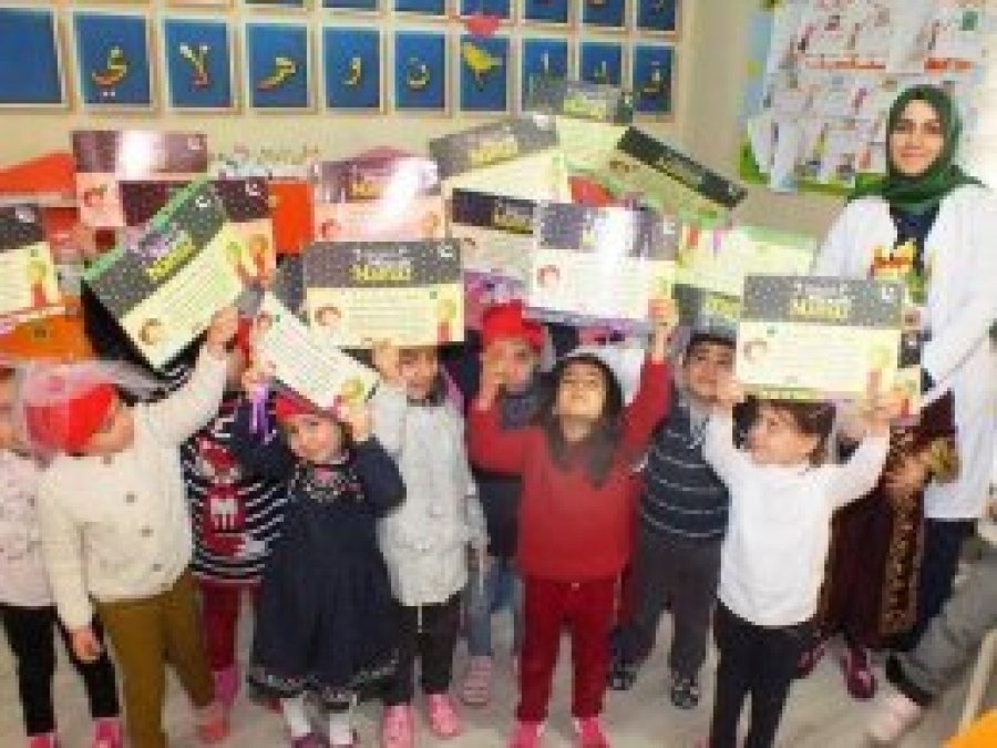 Kur'an'a geçen miniklere taç giydirildi