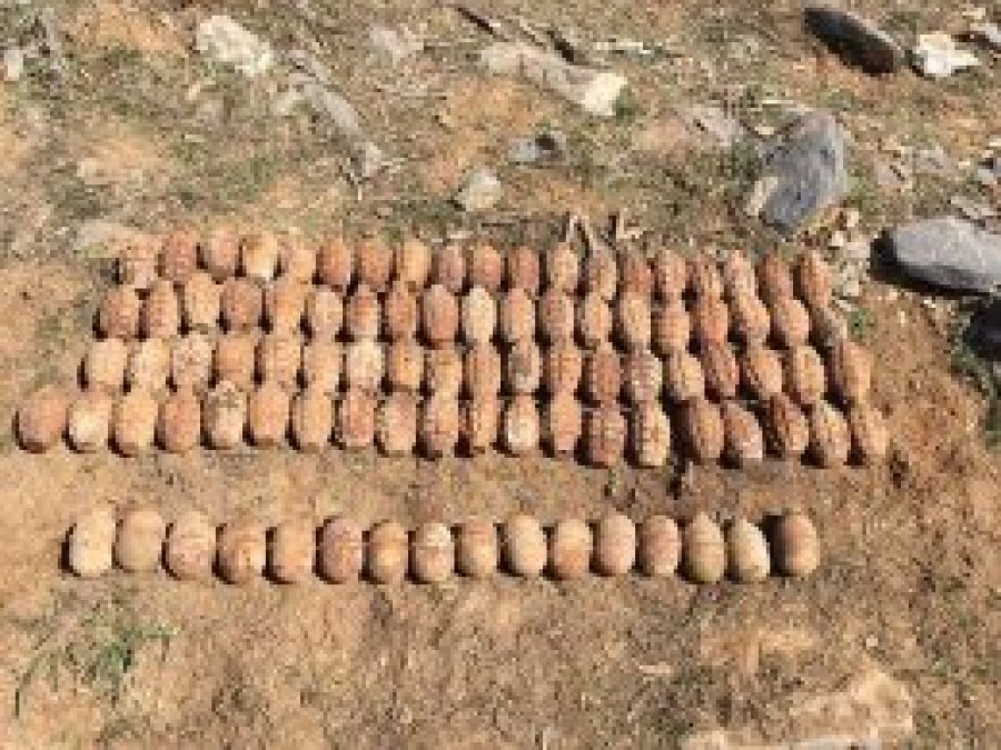 Sığınaklarda mühimmat ele geçirildi