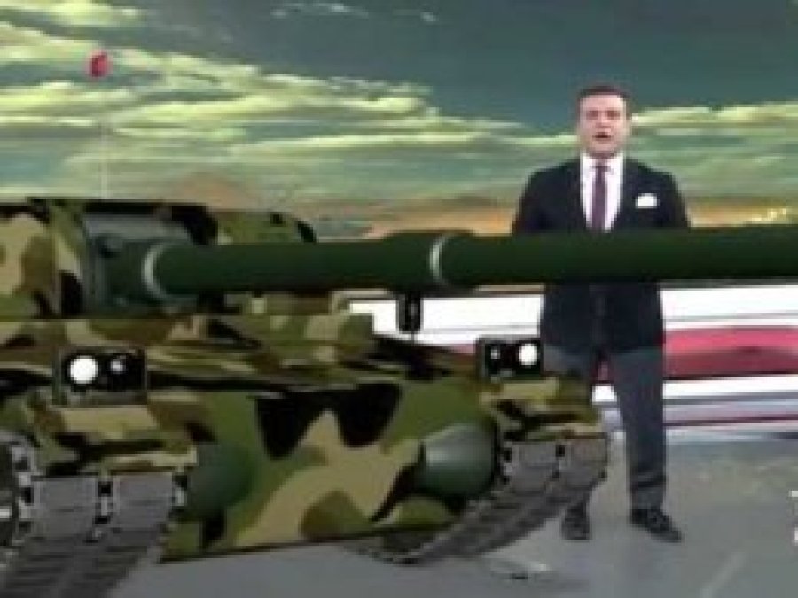 3 boyutlu haber sunumu yaptılar