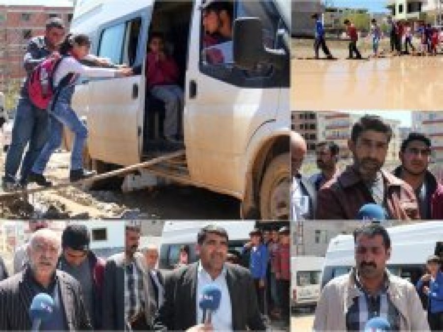 Alt ve üst yapı sorunu mahalleliyi çileden çıkardı