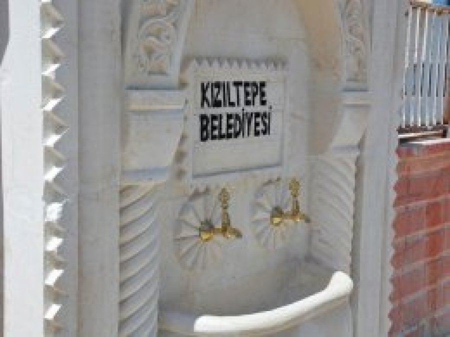 Kızıltepe Belediyesi 20 noktaya çeşme kuruyor