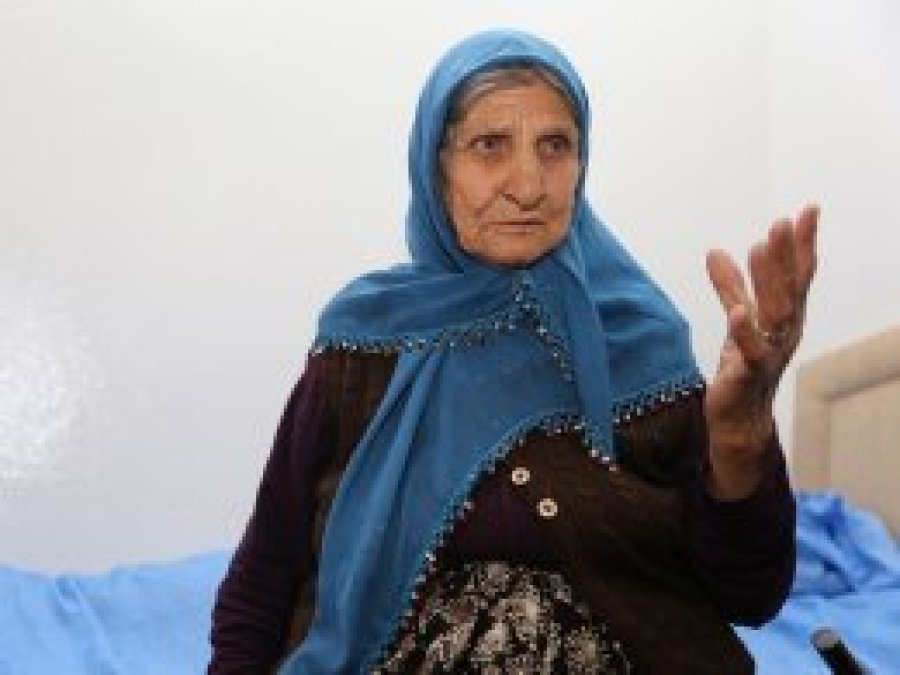 Erdoğan'ın talimatıyla yaşlı kadına ev verildi