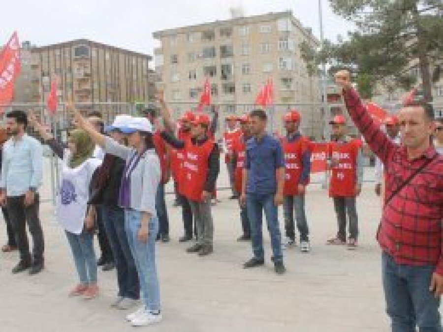 Mardin’deki 1 Mayıs mitingine katılım olmadı