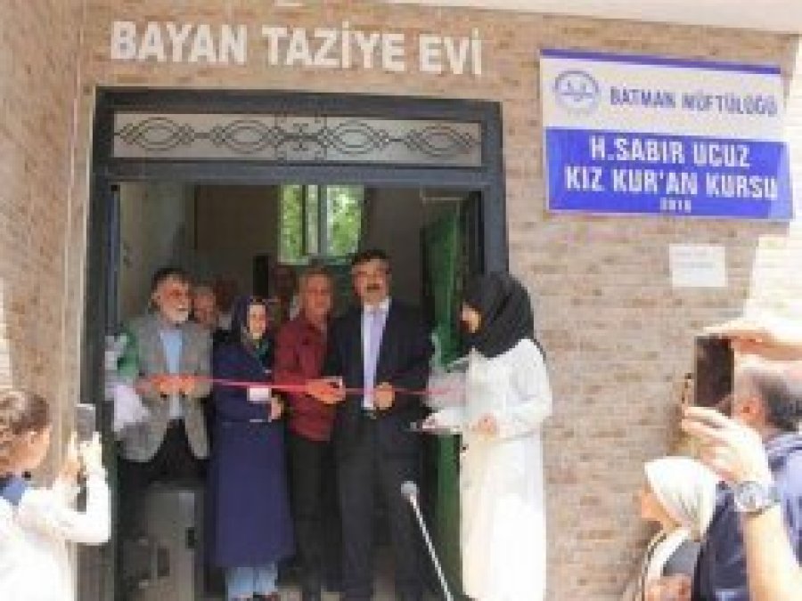 Batman’da kız Kur’an kursu açıldı