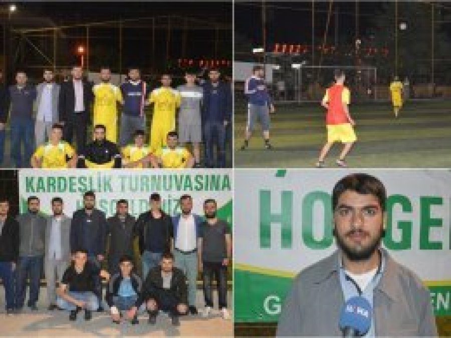 HÜDA PAR’lı gençlerden kardeşlik turnuvası